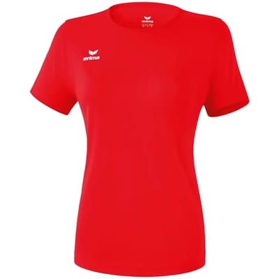 Erima Teamsport Functioneel T-Shirt Dames - Rood | Maat: 38