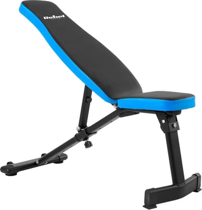 Verstelbare Trainingsbank - Schuine Bank - Krachttraining Thuis - 170 kg Belastbaar - 108 cm Lengte - Zwart