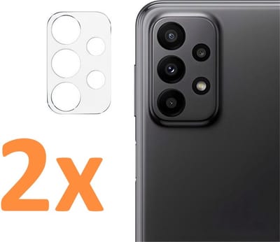 Camera Lens Glass Protector - beschermer Geschikt voor: Samsung Galaxy A33 4G & 5G - Transparant 2x