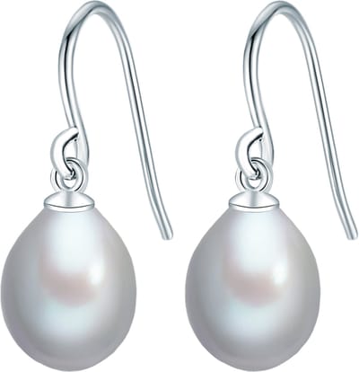 Valero Pearls Oorhanger - Sterling zilver - zilver