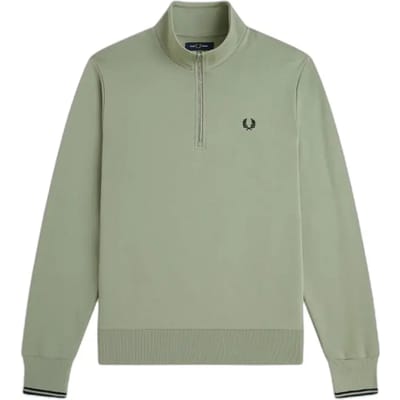 Sweaters Fred Perry Half Zip Sweatshirt