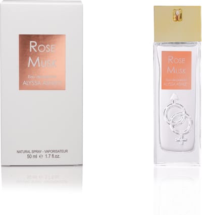 Alyssa Ashley Rose Musk - Eau de Parfum - Unisex - Bloemige en Verleidelijke Parfum - 50ml