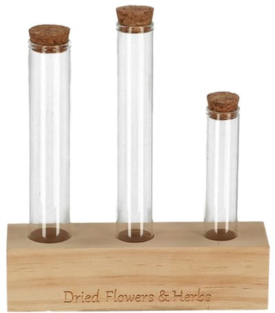 Esschert Design - Bloemendisplay 'Reageerbuis' (Maat M)