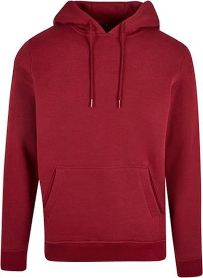 Unisex Heavy Hoodie met capuchon Burgundy - S
