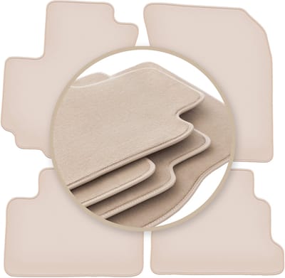 PREMIUM beige vloermatten voor: Suzuki Swift V 5D hatchback 2010-2016
