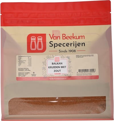 Van Beekum Specerijen - Balkenbrij Kruiden - 1 KG (hersluitbare stazak)