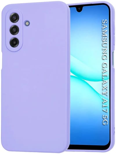 Hoes voor Samsung Galaxy A18 5G A186 / A18 4G A185 / F17 / M17 / A17 4G A175, Techsuit, SoftFlex, Lichtpaars