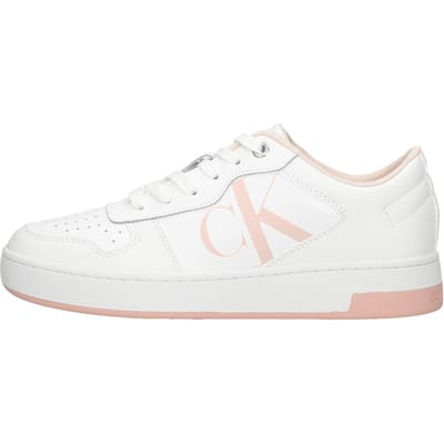 Calvin Klein - Cupsole Laceup Basket Low Lth Wit 36