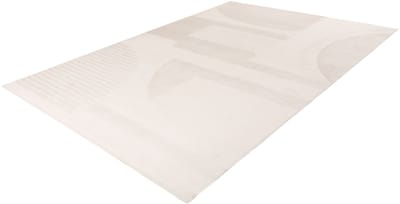 Batucci Vloerkleed - Modern Design - Trendy Tapijt - Ivoor Wit - Zacht en Comfortabel - Abstract Patroon