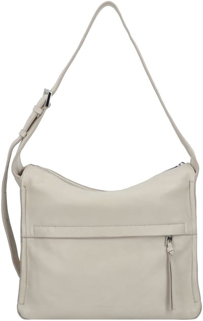 LIEBESKIND BERLIN Leren Schoudertas Sky Sheep Natural Hobo Bag Forest Green Groene