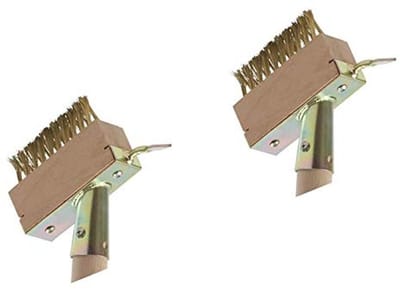 Voegenborstels en voegenkrabber set voor onkruidverwijdering