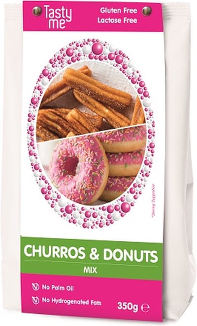 Churros & donuts mix glutenvrij 350g - glutenvrij bakken - Tasty Me