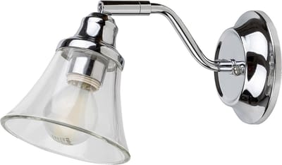 Rabalux - Wandlamp - E14 IP44 badkamer wandlamp - Zilver