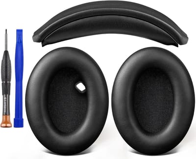 Vervangende Oorkussens en Hoofdband voor Sony WH-1000XM4 Over-Ear Hoofdtelefoon, Comfortabele Earpads en Hoofdband Kussens voor Optimale Geluidsbeleving