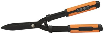 BLACK+DECKER Heggenschaar - Golvende Stalen Bladen - 53 CM - Zwart/ Oranje