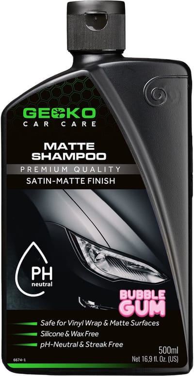 Gecko Matte Shampoo - Siliconen vrij - 500ml