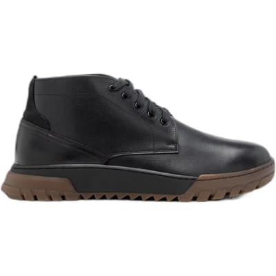 Volle-grain leren en nubuck enkellaarsjes Ryłko Modest