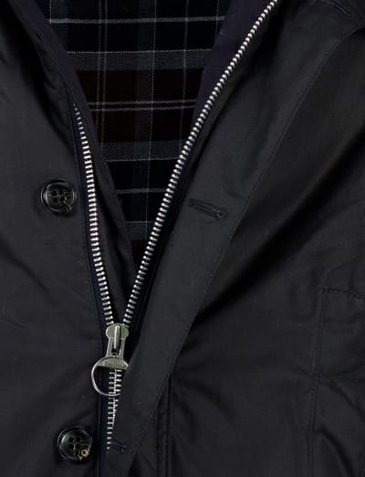 Barbour tussenjas donkerblauw