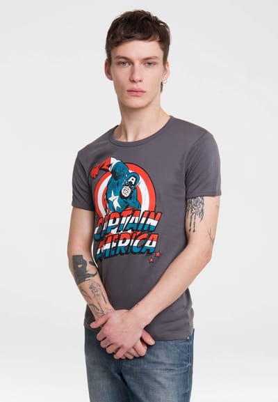 Logoshirt T-Shirt Captain America