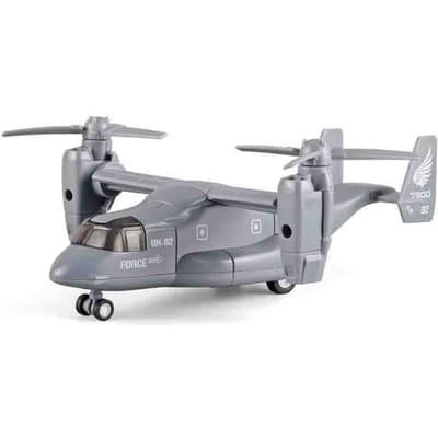 Gegoten legering gesimuleerde Osprey Transporter gevechtsvliegtuig luchtvaartmodel militair transportvliegtuig kinderspeelgoed verzamel ornament