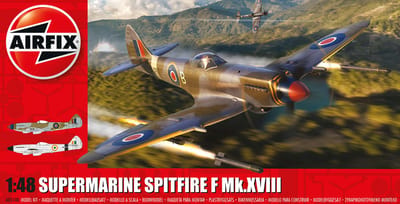 Airfix Modelbouwpakket Militaire voertuigen - 05140 Supermarine Spitfire F Mk.XVIII Plastic - 1:48 - Modelbouw