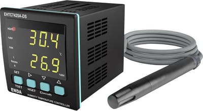 Enda EHTC7425A-DS-230 Tweestanden- en PID-regelaar Universele regelaar 0 tot +50 °C Relais 10 A (b x h) 72 mm x 72 mm