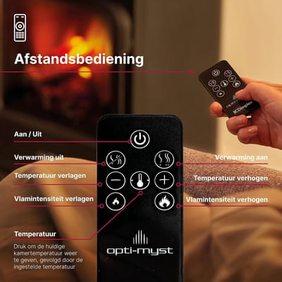 VeronaStone 3D Waterdamp Elektrische Haard – 2000W Verwarming – Realistisch Optimyst Vlameffect – LED & Afstandsbediening – Vrijstaand Kachelvuur met Gietijzeren Look – Leisteen Grijs – Luxe Sfeerhaard met Thermostaat HomeByNicole