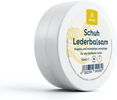 eco:fy® Vegan Schoenleer Balsem • met Microvezeldoek - Lederonderhoud