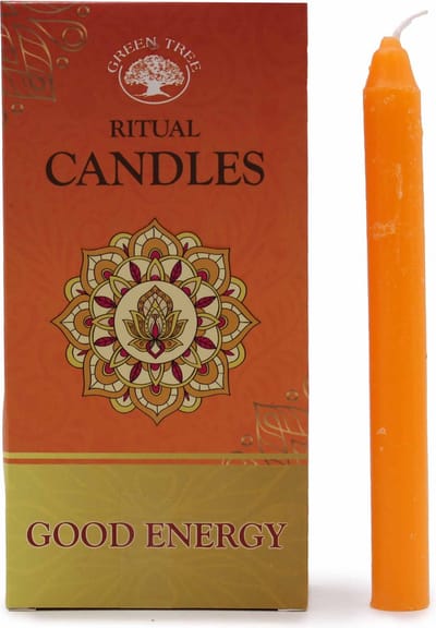Rituele Kaarsen Goede Energie - Ritual Candles - Good Energy - (10 Stuks)