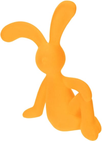 Decoratief konijnenbeeldje voor moderne paasdecoratie, 38 cm