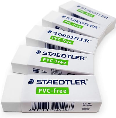 Set van 5 hoogwaardige gummen zonder strepen XXL