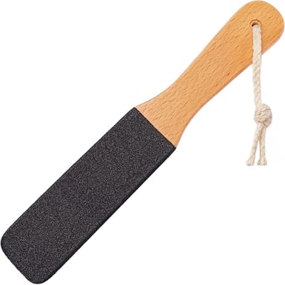 Voetrasp - Exfoliërende pedicure-tool Voet eeltverwijderaar Scrubber - Voor dode huidcellen - Eelt en likdoorns - Voor gebarsten voeten, hielen en ellebogen