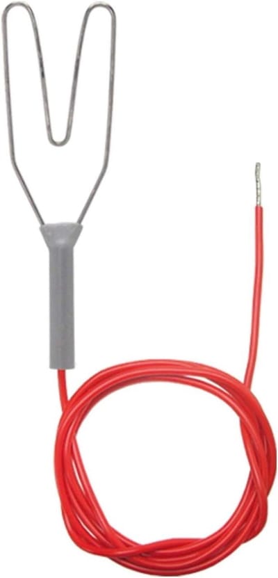 Tuinaansluitkabel - Hekverbinder - Omheining Verbinden - Roestvrijstalen Klem - 100 cm - Zwart