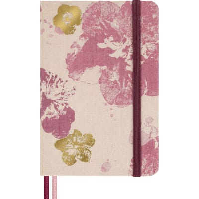 Moleskine Notitieboek 2026 Sakura Notitieboek Harde Kaft Zakformaat (B9cm x H14cm) Gelinieerd Roze LESU09MM710 roze