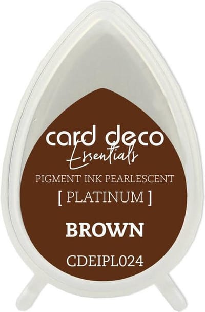 Card Deco Essentials Fast-Drying Pigment Ink Pearlescent Brown