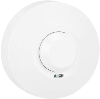 OmGoods - Dailygoody - 360 Graden Microwave Sensor - Bewegingsmelder - Hoogwaardige veiligheid - Rood - Lichtschakelaar - Ideaal voor binnen - 10 Meter bereik