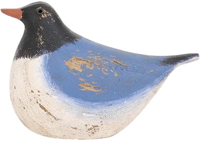 Grote blauwe vogel beeld - Batela