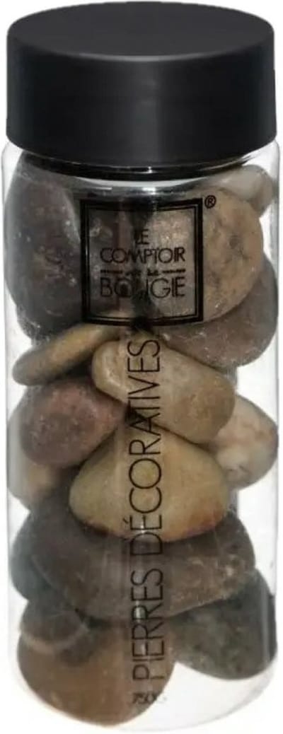 Atmosphera Grote decoratie stenen - bruin - pot 750 gram - hobby - decoratiestenen - Aquarium en vazen vulling