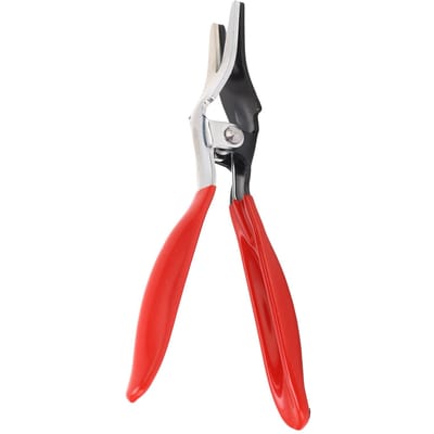Pince pour retirer les durites Poignée confortable Séparateur robuste Pince à réparer les tuyaux Pince pour tuyau de carburant Universelle pour voiture white