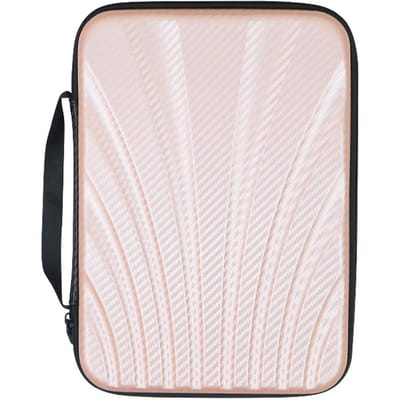Étui Rigide pour Raquettes de Ping-Pong Imperméable Sac pour Raquettes de Tennis de Table Anti-Poussière Housse pour Raquettes de Tennis de Table rose or