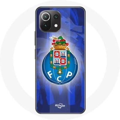 Xiaomi Mi 11 Lite hoesje fcp porto blauwe achtergrond portugal