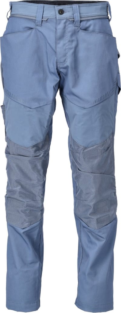 Mascot Customized Broek met kniezakken 22479-230 - steenblauw - C44 - 76
