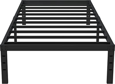 Metalen Twin Bedframe 16 Inch - Stevige Platform Bed Constructie met Opslagruimte