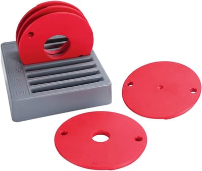 Reduceerringen Set - Freesringen - Precisie Frezen - 5 Delige Set - Diverse Maten - Zwart