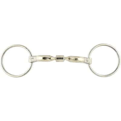 Mors 2 rings voor anatomisch geblokkeerd paard Jump'In