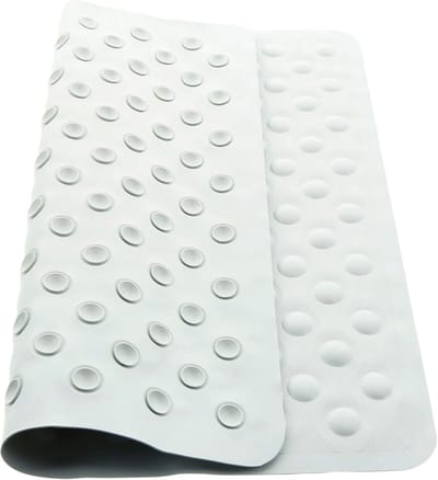 Antischimmel antislip douchemat met zuignappen - Douche- en badmat, Gebroken Wit