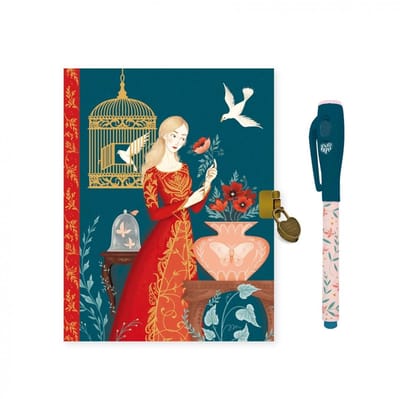 Djeco notitieboek Lisa geheim dagboek met magische pen.