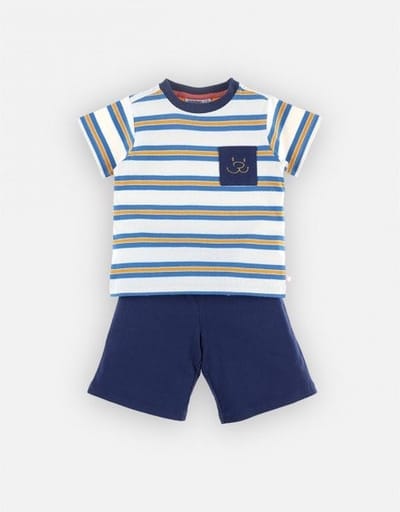 Noukie's - Pyjama - Streepje - Jongens - 2 jaar 92