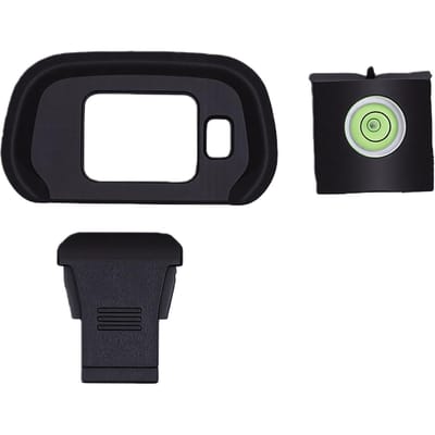 Kit de Niveau pour Capuchon de Chaussure Froide d'Oculaire d'Appareil Photo Convient pour Appareil Photo R7 Niveau à Bulle en Silicone Souple pour la Photographie