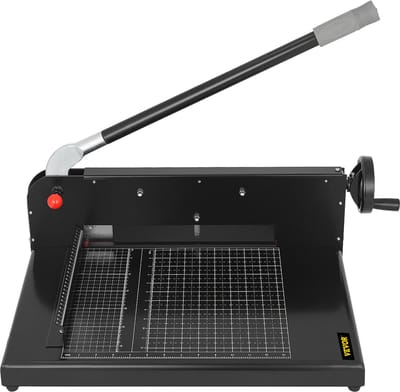 VEVOR 12" Breedte Handmatige Stapel Papiersnijder A4 Papiersnijder W/Clamp & Safe Lock